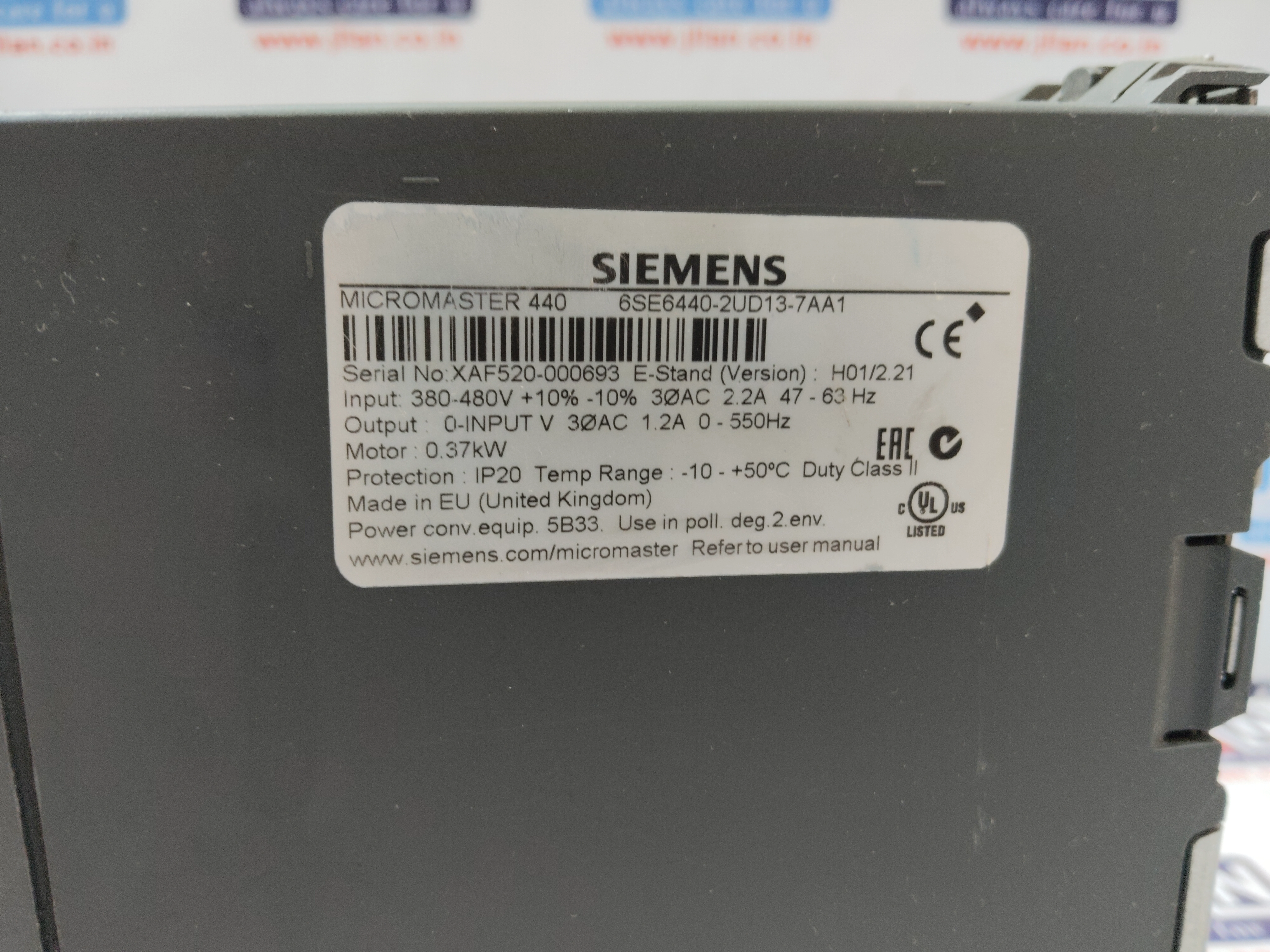 6SE6440-2UD13-7AA1